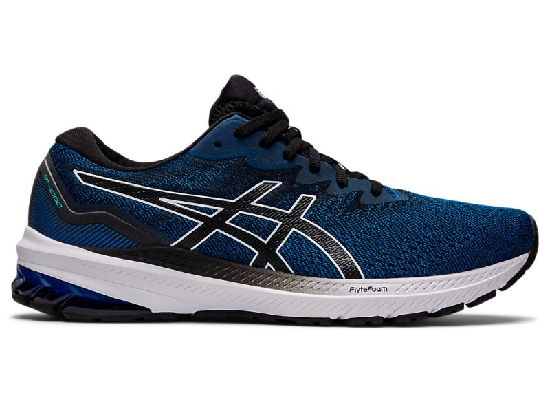 Asics Gt-1000 11 (4E) Tekaški Čevlji Moški Modre Črne | SI4193-811