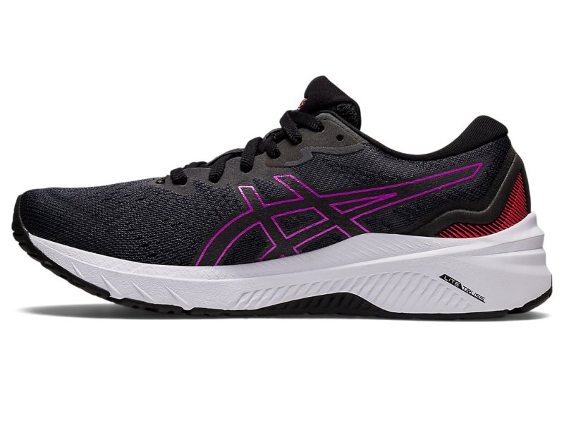 Asics Gt-1000 11 (D) Tekaški Čevlji Ženske Črne Vijolične | SI2561-387