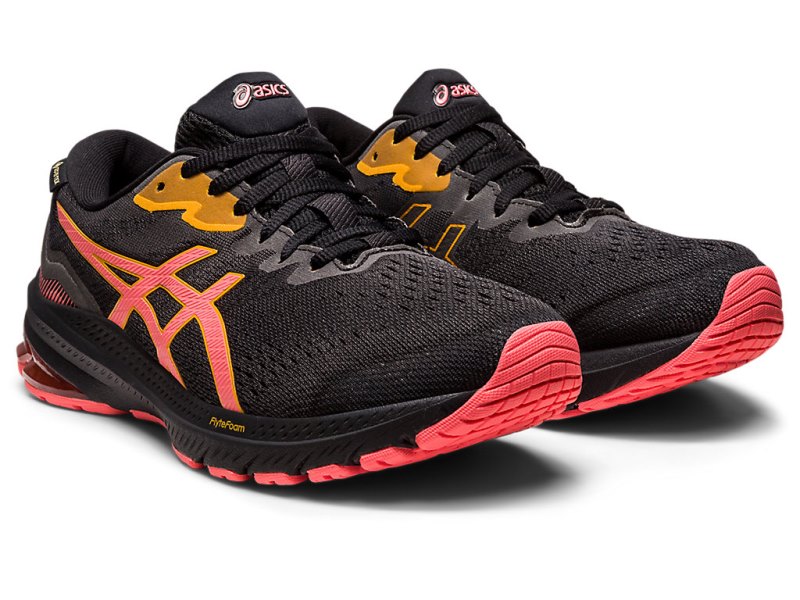 Asics Gt-1000 11 GTX Tekaški Čevlji Ženske Črne Koralne | SI7368-173