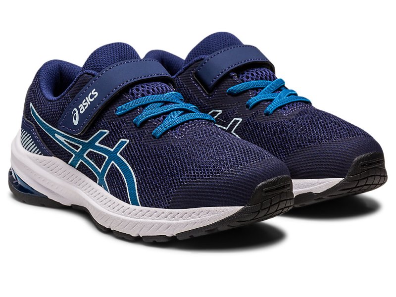 Asics Gt-1000 11 Športne Superge Otroški Indigo Modre Modre | SI3858-789