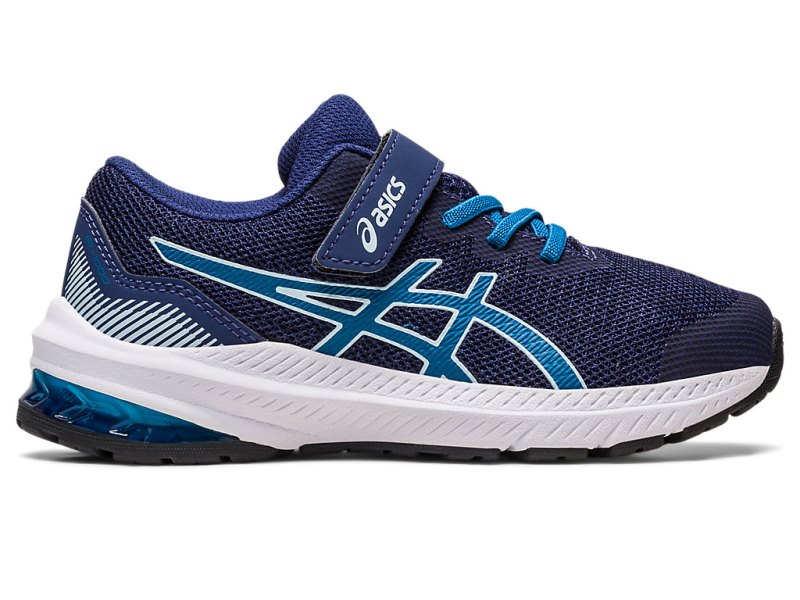 Asics Gt-1000 11 Športne Superge Otroški Indigo Modre Modre | SI3858-789