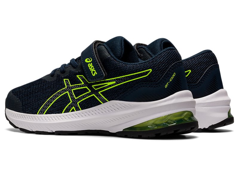 Asics Gt-1000 11 Športne Superge Otroški Modre Zelene | SI0898-181