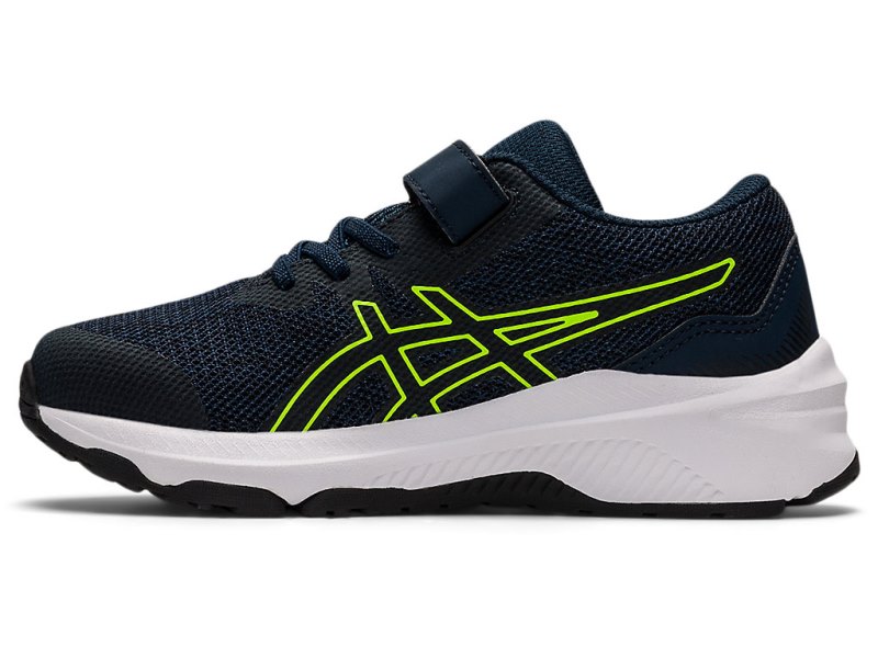 Asics Gt-1000 11 Športne Superge Otroški Modre Zelene | SI0898-181