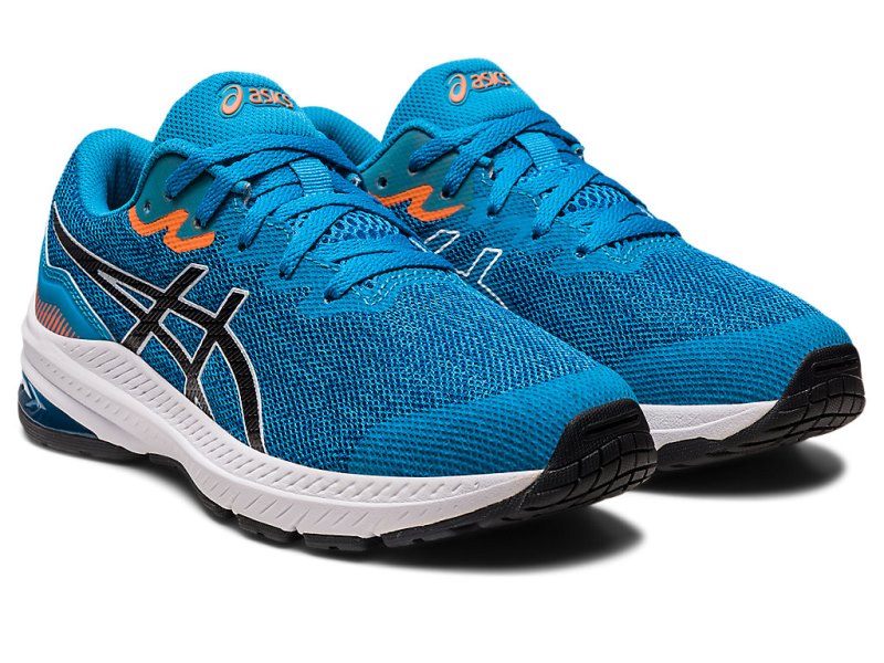 Asics Gt-1000 11 Športne Superge Otroški Modre Črne | SI1879-932