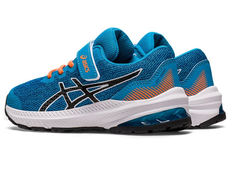 Asics Gt-1000 11 Športne Superge Otroški Modre Črne | SI6488-484