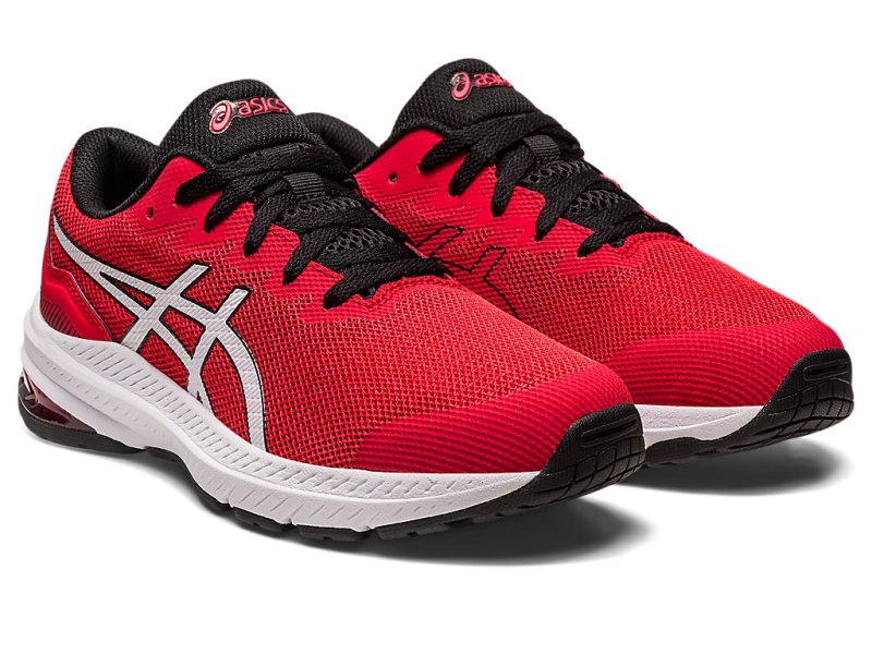 Asics Gt-1000 11 Športne Superge Otroški Rdeče Bele | SI0909-985