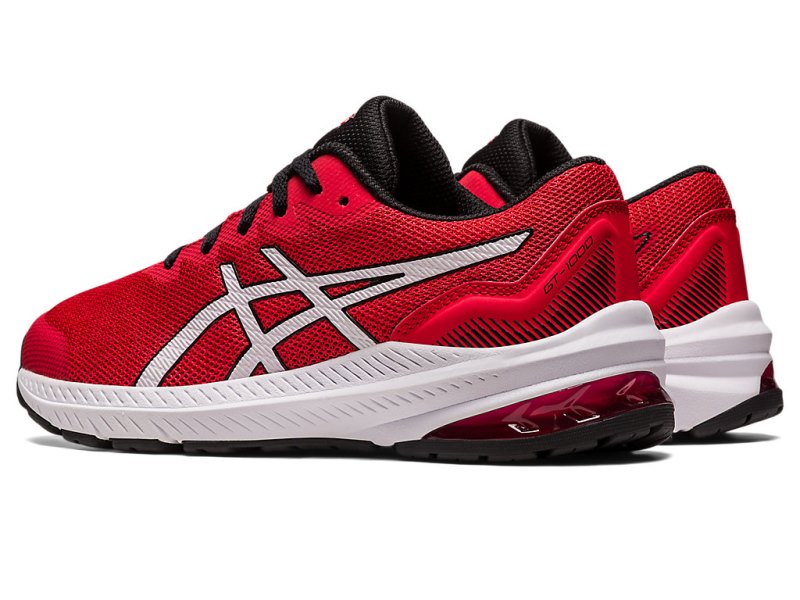 Asics Gt-1000 11 Športne Superge Otroški Rdeče Bele | SI0909-985