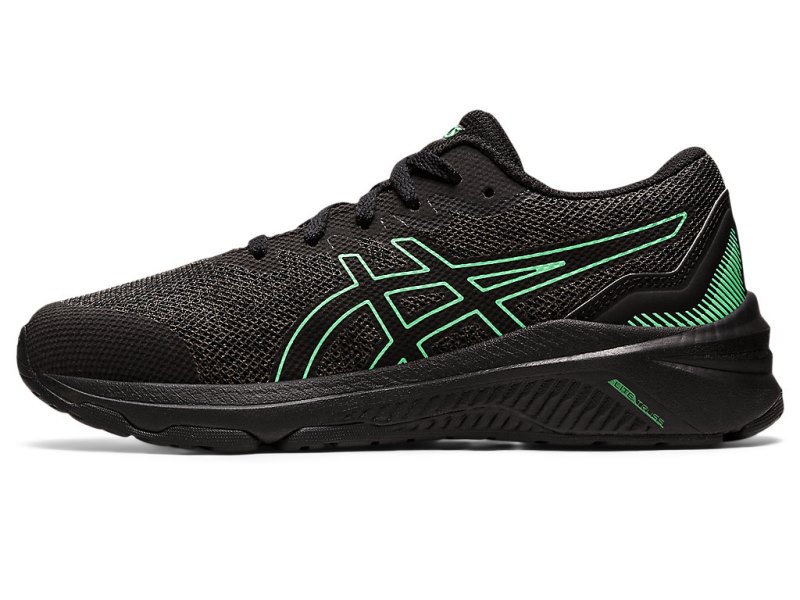 Asics Gt-1000 11 Športne Superge Otroški Temno Sive Turkizna | SI1543-328