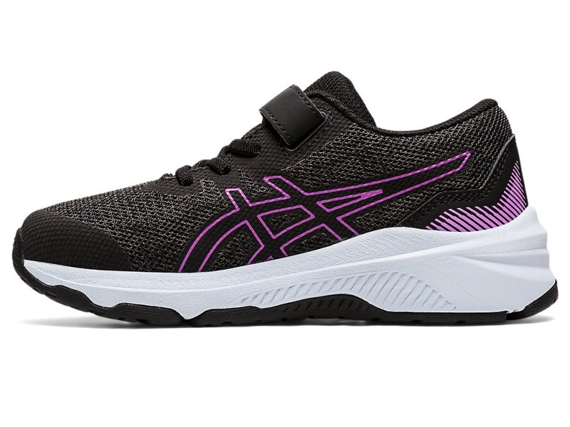 Asics Gt-1000 11 Športne Superge Otroški Temno Sive Vijolične | SI2886-773