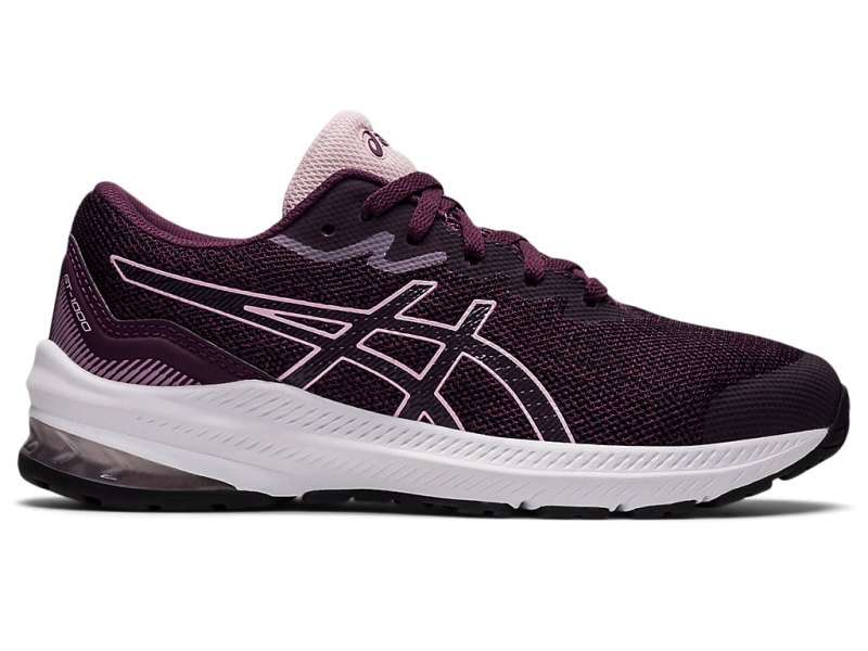 Asics Gt-1000 11 Športne Superge Otroški Temno Vijolične Roza | SI3271-558