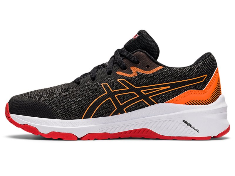 Asics Gt-1000 11 Športne Superge Otroški Temno Sive Rdeče | SI8795-280