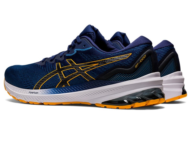 Asics Gt-1000 11 Tekaški Čevlji Moški Azurno Črne | SI3229-759