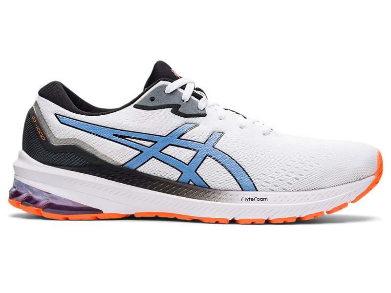 Asics Gt-1000 11 Tekaški Čevlji Moški Bele Modre | SI5257-887