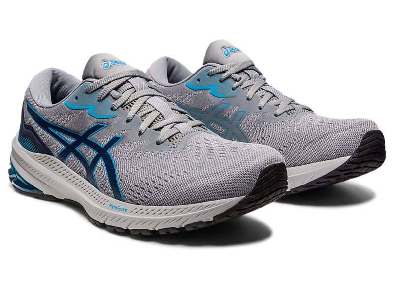 Asics Gt-1000 11 Tekaški Čevlji Moški Sive Indigo Modre | SI1362-455