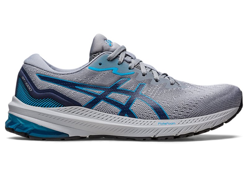 Asics Gt-1000 11 Tekaški Čevlji Moški Sive Indigo Modre | SI1362-455