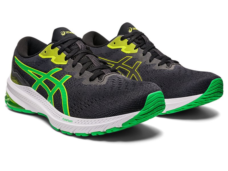 Asics Gt-1000 11 Tekaški Čevlji Moški Črne Zelene | SI6067-976