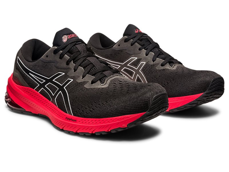 Asics Gt-1000 11 Tekaški Čevlji Moški Črne Rdeče | SI8937-032