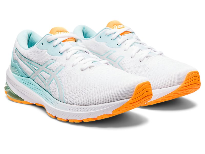 Asics Gt-1000 11 Tekaški Čevlji Ženske Bele Modre | SI8572-833