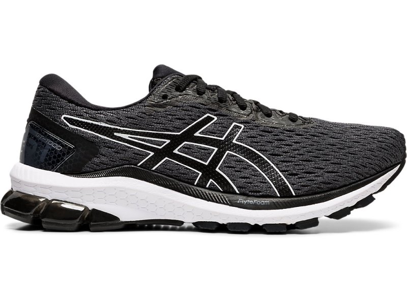 Asics Gt-1000 9 (D) Tekaški Čevlji Ženske Sive Črne | SI4875-190