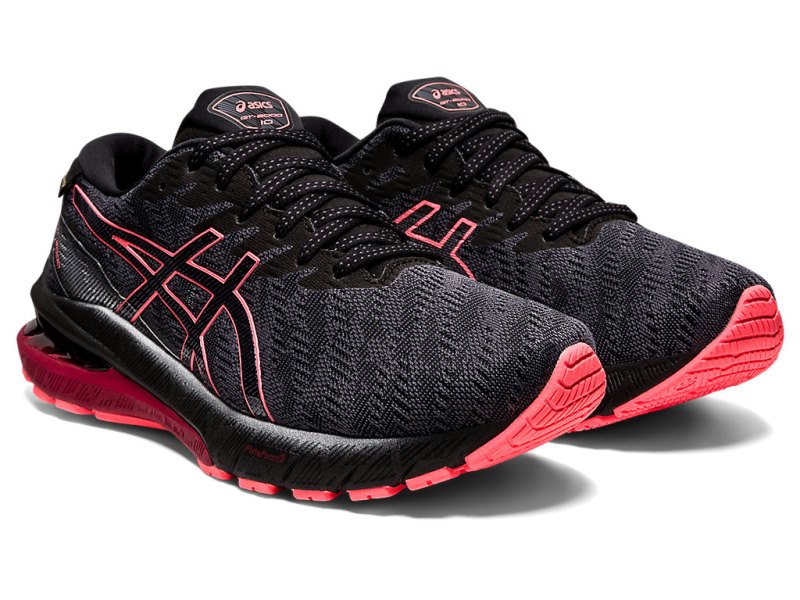 Asics Gt-2000 10 G-TX Tekaški Čevlji Ženske Sive Črne | SI7586-480