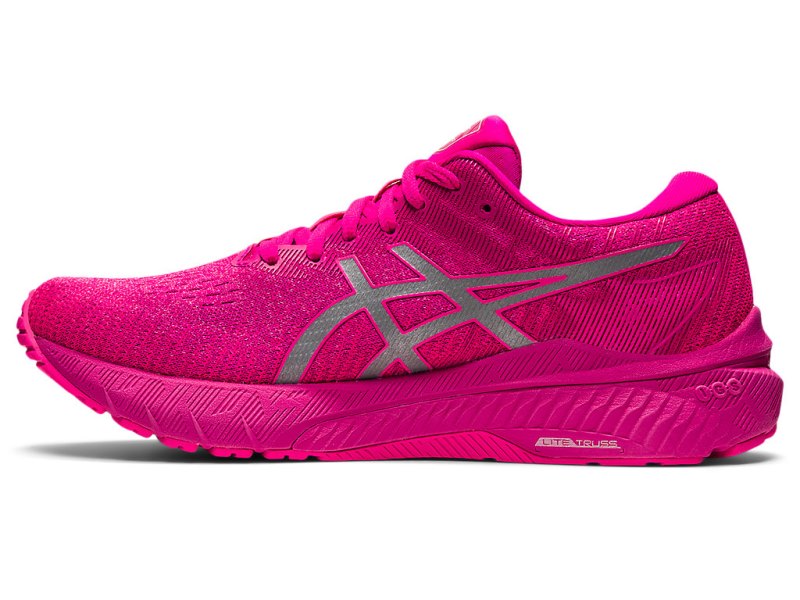 Asics Gt-2000 10 Lite-show Tekaški Čevlji Ženske Sive Roza | SI1526-351