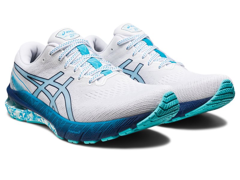 Asics Gt-2000 10 Tekaški Čevlji Moški Bele Mete | SI7960-560