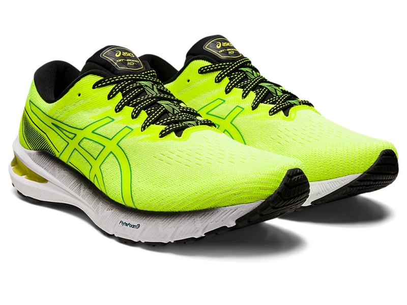 Asics Gt-2000 10 Tekaški Čevlji Moški Rumene Temno Zelene | SI2229-669