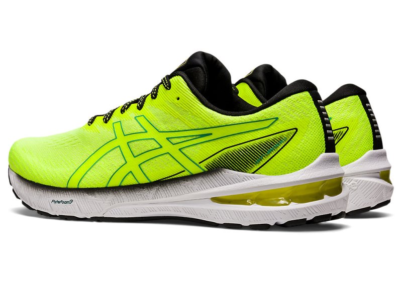 Asics Gt-2000 10 Tekaški Čevlji Moški Rumene Temno Zelene | SI2229-669