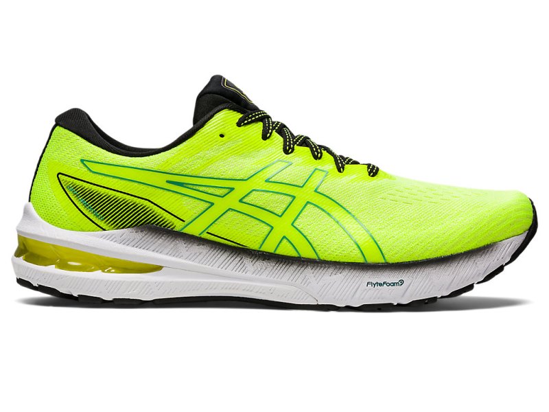 Asics Gt-2000 10 Tekaški Čevlji Moški Rumene Temno Zelene | SI2229-669