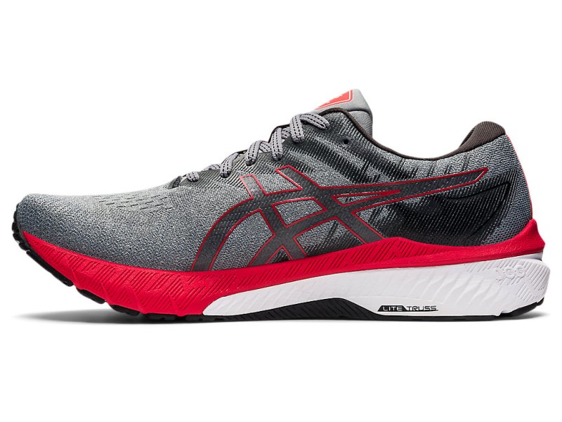 Asics Gt-2000 10 Tekaški Čevlji Moški Sive Rdeče | SI5510-613