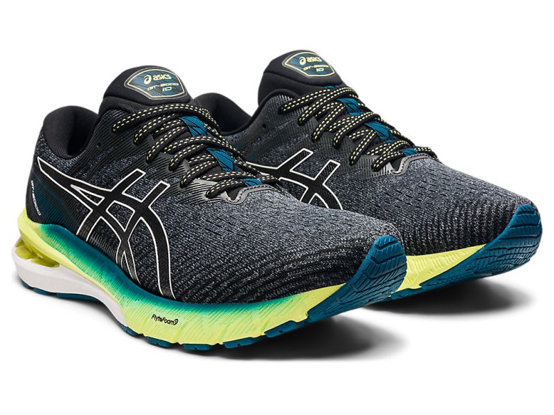 Asics Gt-2000 10 Tekaški Čevlji Moški Sive Temno Sive | SI7450-474