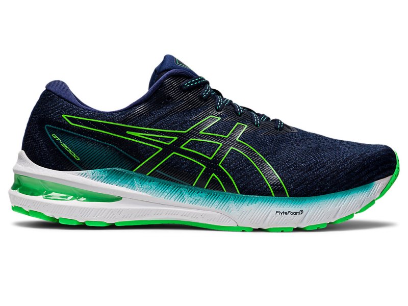 Asics Gt-2000 10 Tekaški Čevlji Moški Temno Turkizna | SI2646-546