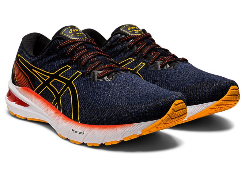 Asics Gt-2000 10 Tekaški Čevlji Moški Temno Rumene | SI9767-157