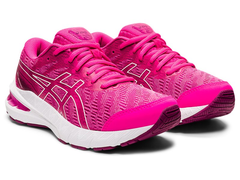 Asics Gt-2000 10 Tekaški Čevlji Otroški Roza Bele | SI8378-150