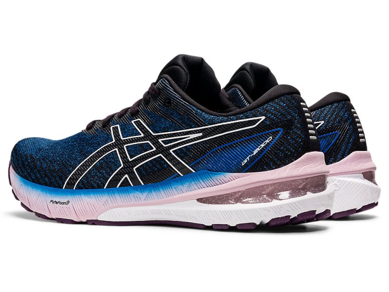 Asics Gt-2000 10 Tekaški Čevlji Ženske Modre Bele | SI3599-715