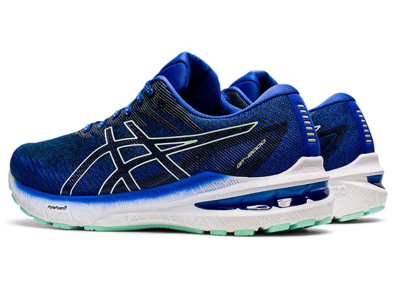 Asics Gt-2000 10 Tekaški Čevlji Ženske Modre Svetlo Zelene | SI3828-462