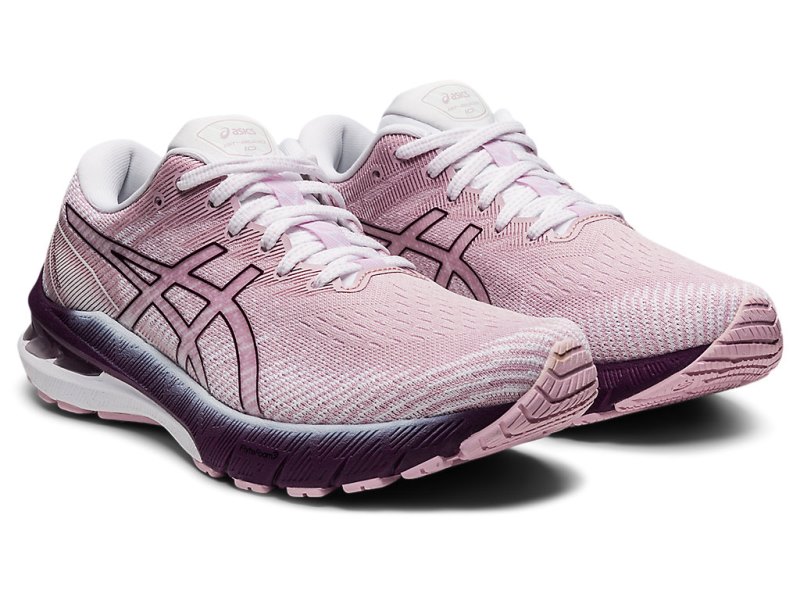 Asics Gt-2000 10 Tekaški Čevlji Ženske Roza Temno Vijolične | SI1489-662