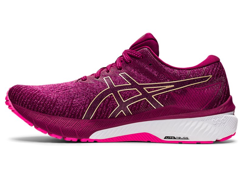 Asics Gt-2000 10 Tekaški Čevlji Ženske Roza Rumene | SI5320-361