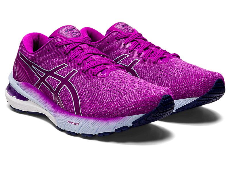 Asics Gt-2000 10 Tekaški Čevlji Ženske Sivke Svetlo Modre | SI0661-091