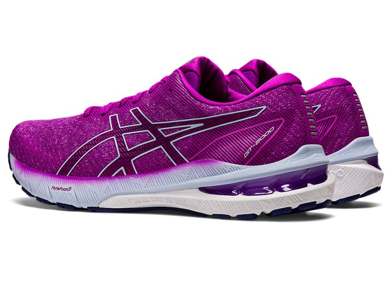 Asics Gt-2000 10 Tekaški Čevlji Ženske Sivke Svetlo Modre | SI0661-091