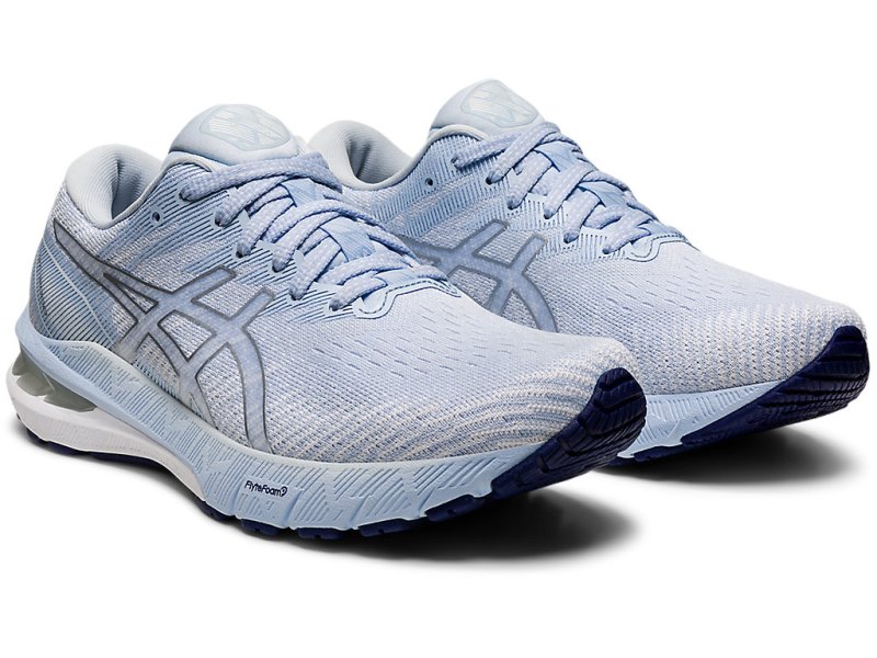 Asics Gt-2000 10 Tekaški Čevlji Ženske Svetlo Modre Srebrne | SI1637-933