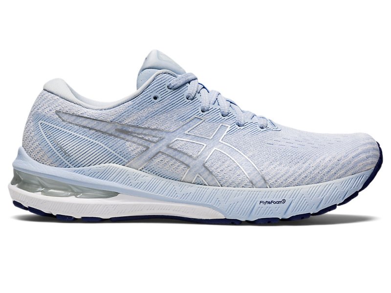 Asics Gt-2000 10 Tekaški Čevlji Ženske Svetlo Modre Srebrne | SI1637-933