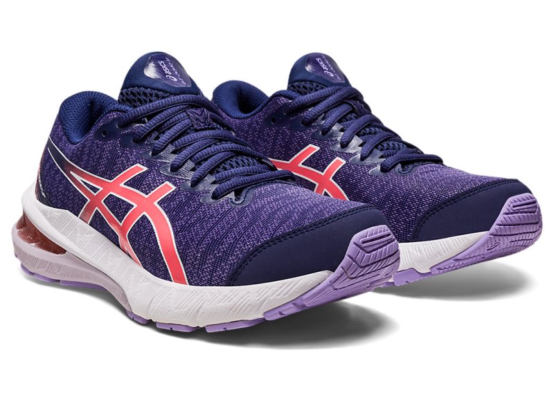 Asics Gt-2000 11 Športne Superge Otroški Indigo Modre Koralne | SI7752-197