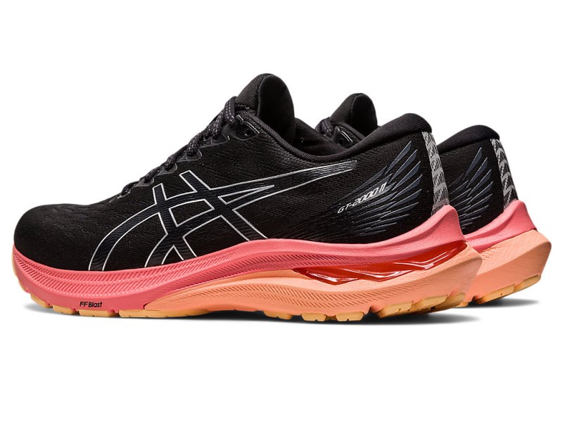 Asics Gt-2000 11 Tekaški Čevlji Ženske Črne Srebrne | SI5220-094