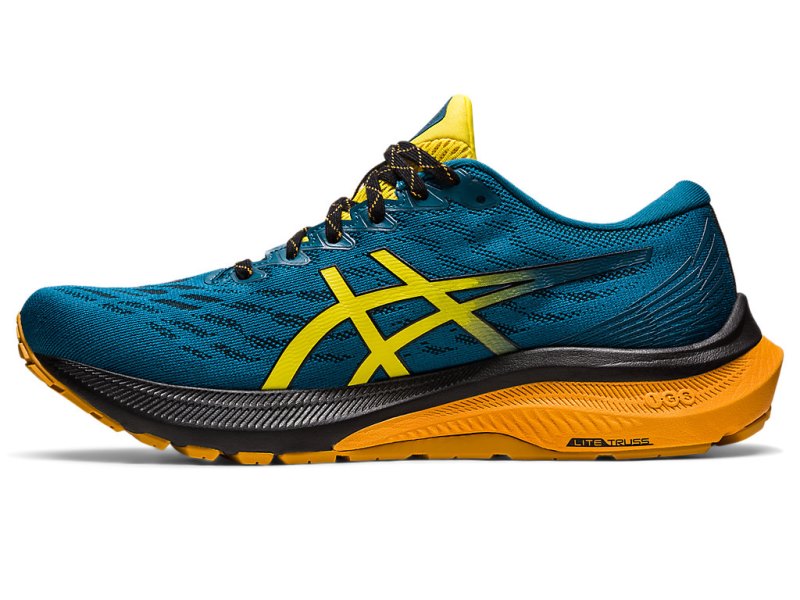 Asics Gt-2000 11 Tr Tekaški Čevlji Moški Modre Zlate Rumene | SI3212-971