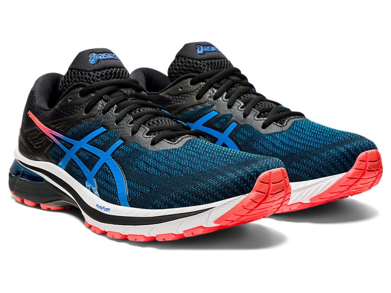 Asics Gt-2000 9 Tekaški Čevlji Moški Črne Modre | SI6572-103