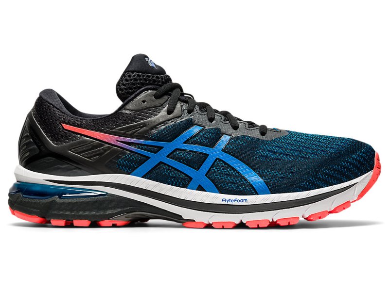 Asics Gt-2000 9 Tekaški Čevlji Moški Črne Modre | SI6572-103