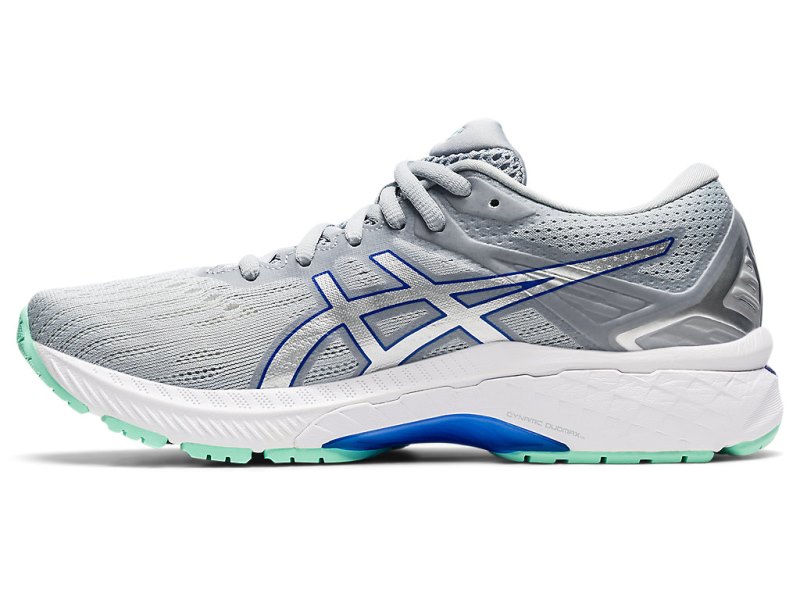 Asics Gt-2000 9 Tekaški Čevlji Ženske Sive Srebrne | SI2296-253