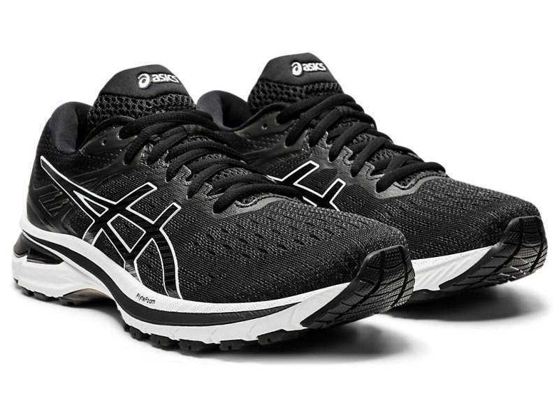 Asics Gt-2000 9 Tekaški Čevlji Ženske Črne Bele | SI3471-100