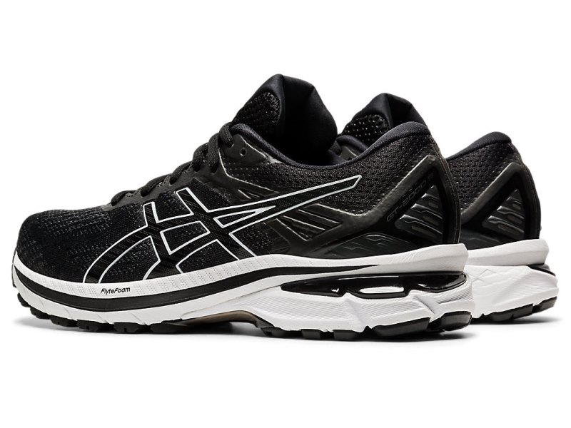 Asics Gt-2000 9 Tekaški Čevlji Ženske Črne Bele | SI3471-100